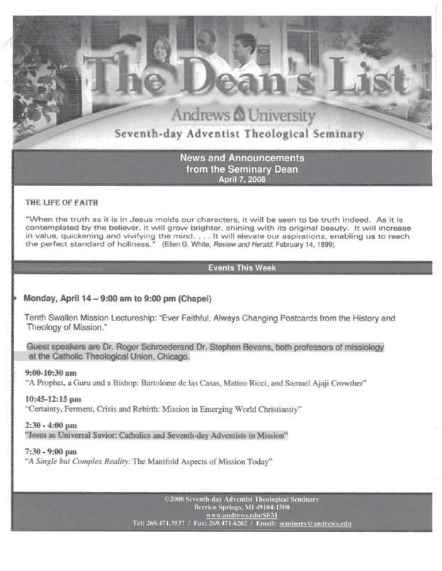 Dean's List